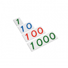 Große Zahlenkarten, 1-1000