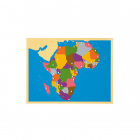 Einlegekarte Afrika