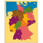 Einlegekarte Deutschland