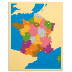 Einlegekarte Frankreich
