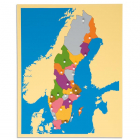 Einlegekarte Schweden