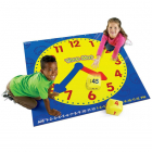 Spielmatte für Aktivitäten rund um die Uhrzeit