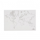 Weltkarte, geografische Einteilung