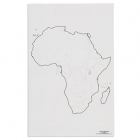 Arbeitsblätter Afrika, Flüsse, 50 Blatt
