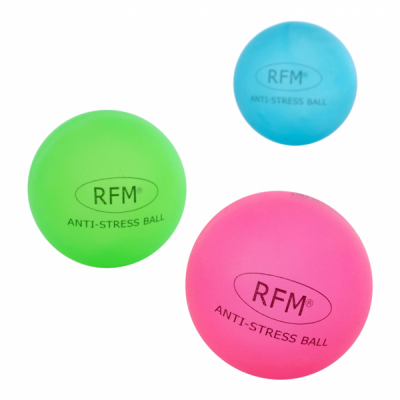 Anti-Streßball RFM farblich unsortiert