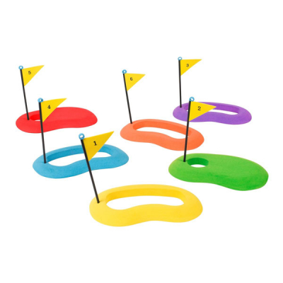 Golf Putting-Ziele (6 Stück)