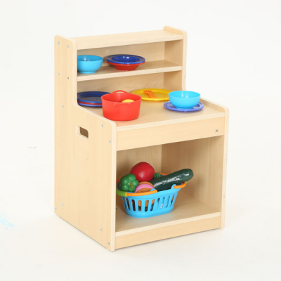 Spielküche "Owlaf" für Krippenkinder - Schrank