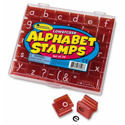 Alphabet-Stempel Kleinbuchstaben