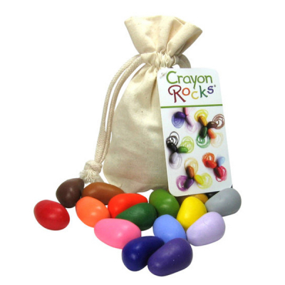 Crayon Rocks - Musselin-Tasche mit 16 Farben