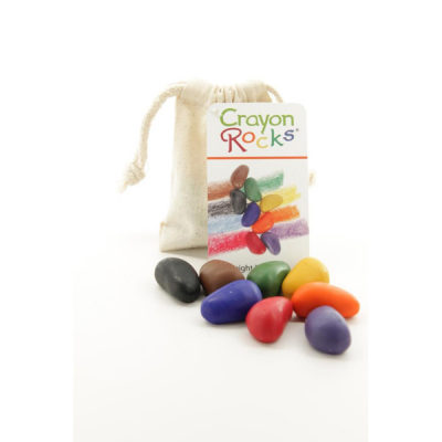 Crayon Rocks - Musselin-Tasche mit 8 Farben