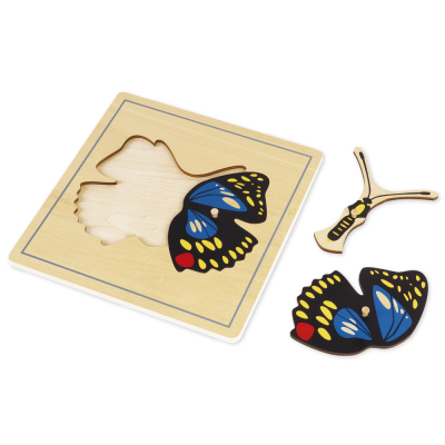 Tierpuzzle - Schmetterling
