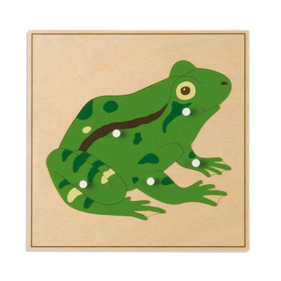 Tierpuzzles: Frosch