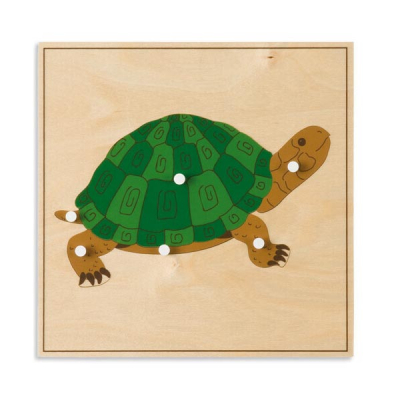 Tierpuzzles: Schildkröte