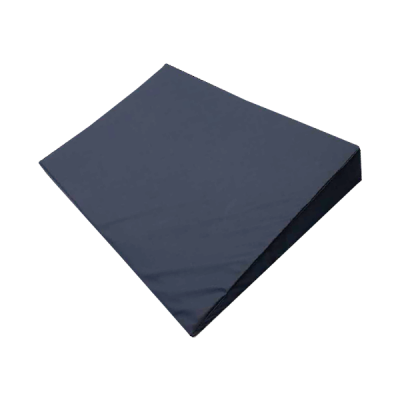 DecoCare Fersenkeilkissen 75x48x2-10 PU Blau