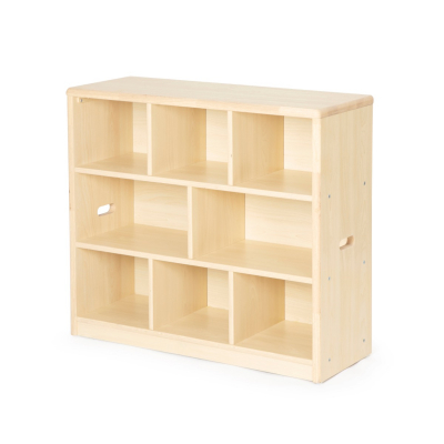 Holzschrank mit 8 Fächern 