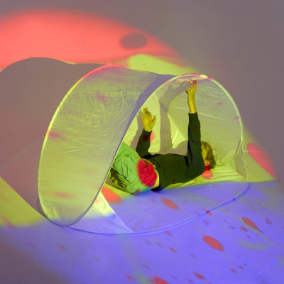 Projection Bubble - Faltbares Zelt mit projizierbarer Oberfläche