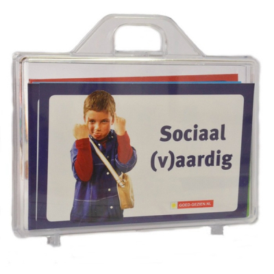 Sociaal (v)aardig activiteitenkaarten en bordspel